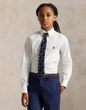 Slim Fit Cotton Oxford Shirt KIDS