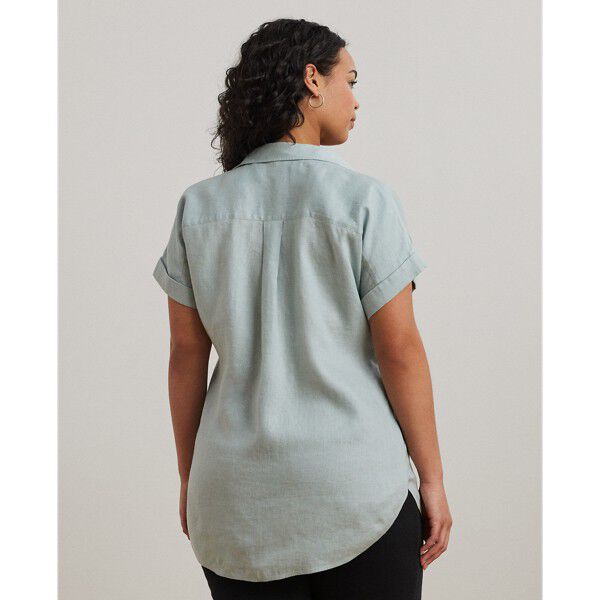 TISSUE LINEN-SS SHIRT