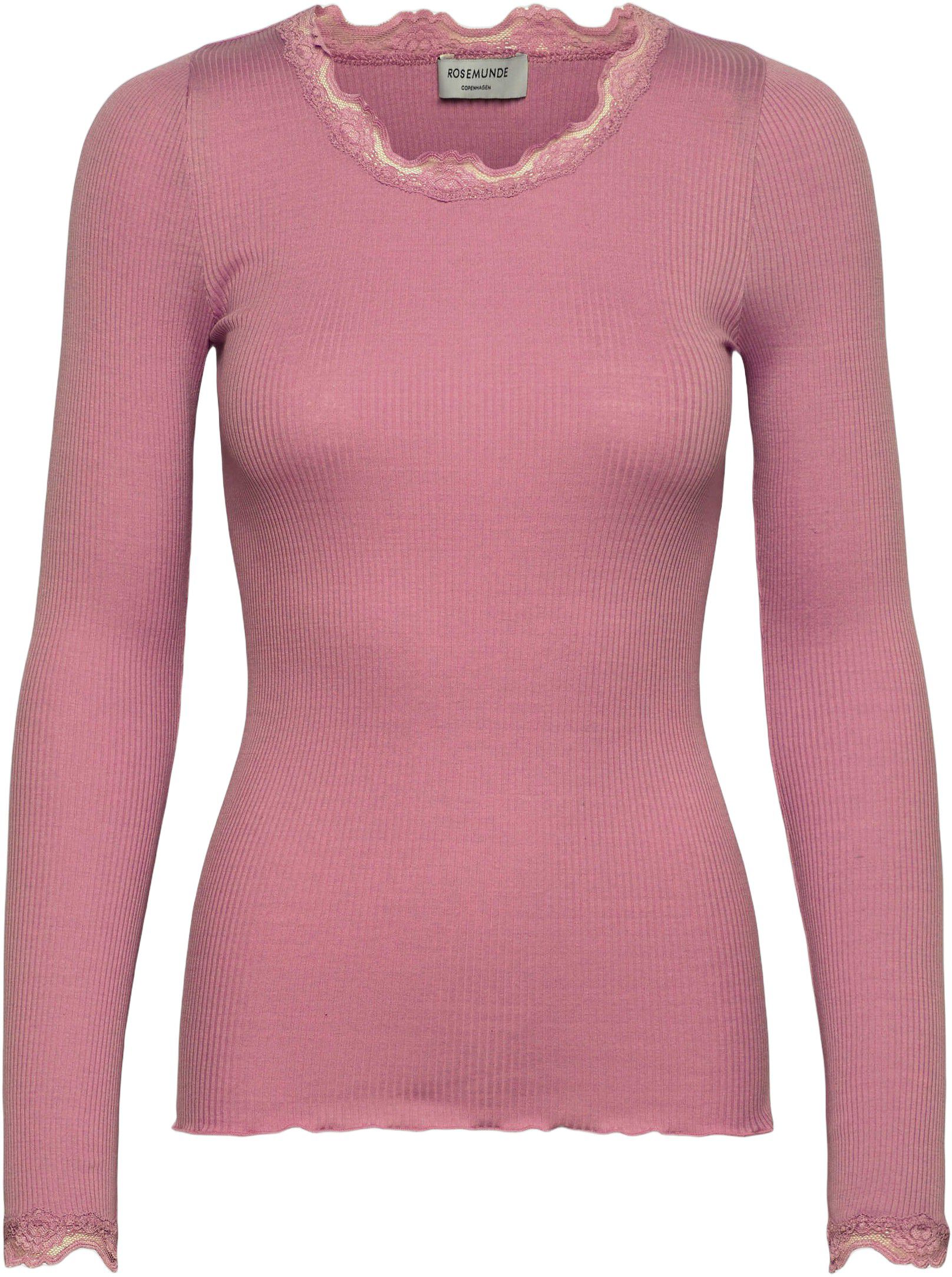 RWBabette Silk LS Lace T-shirt