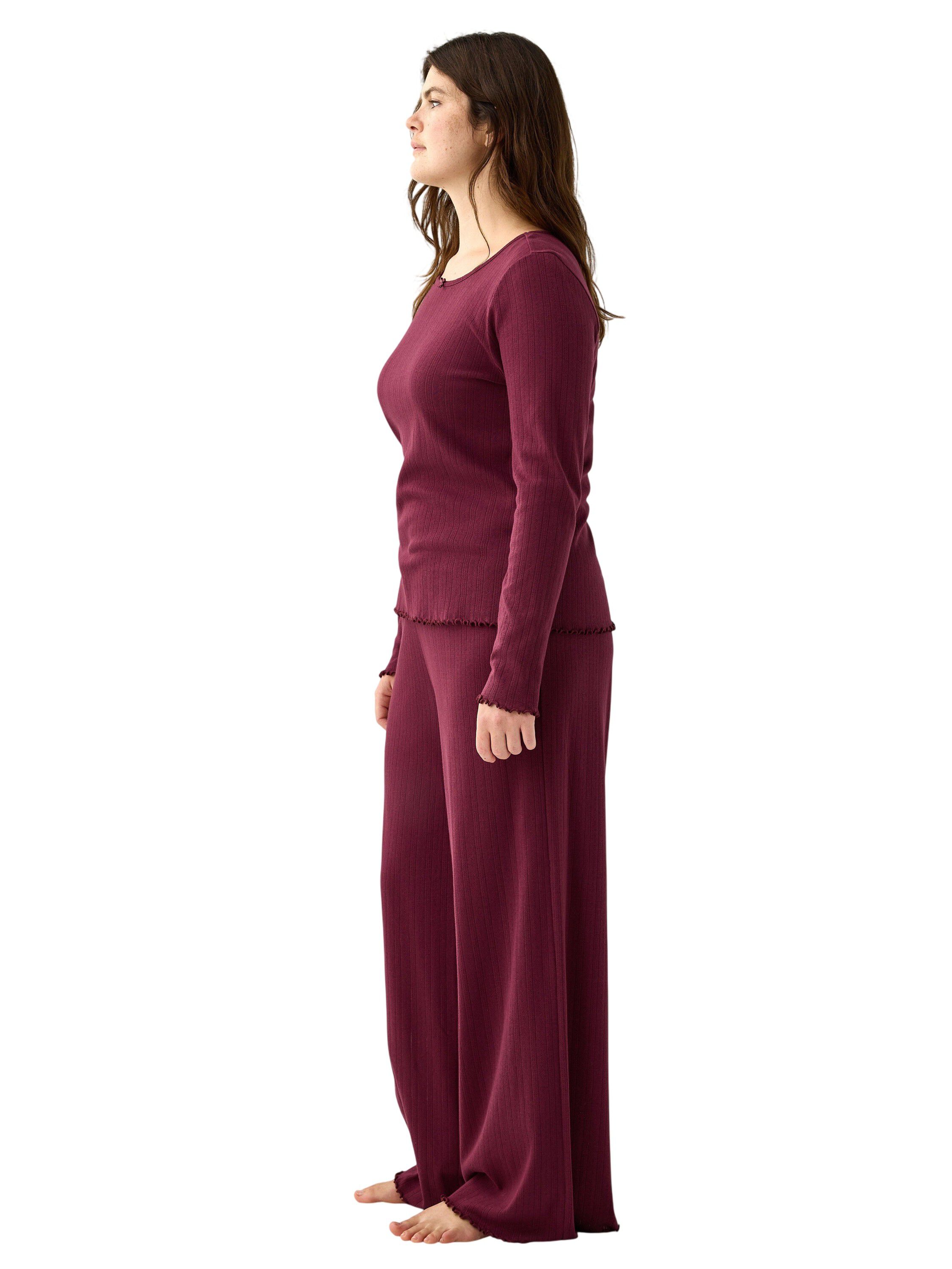Trousers pointelle
