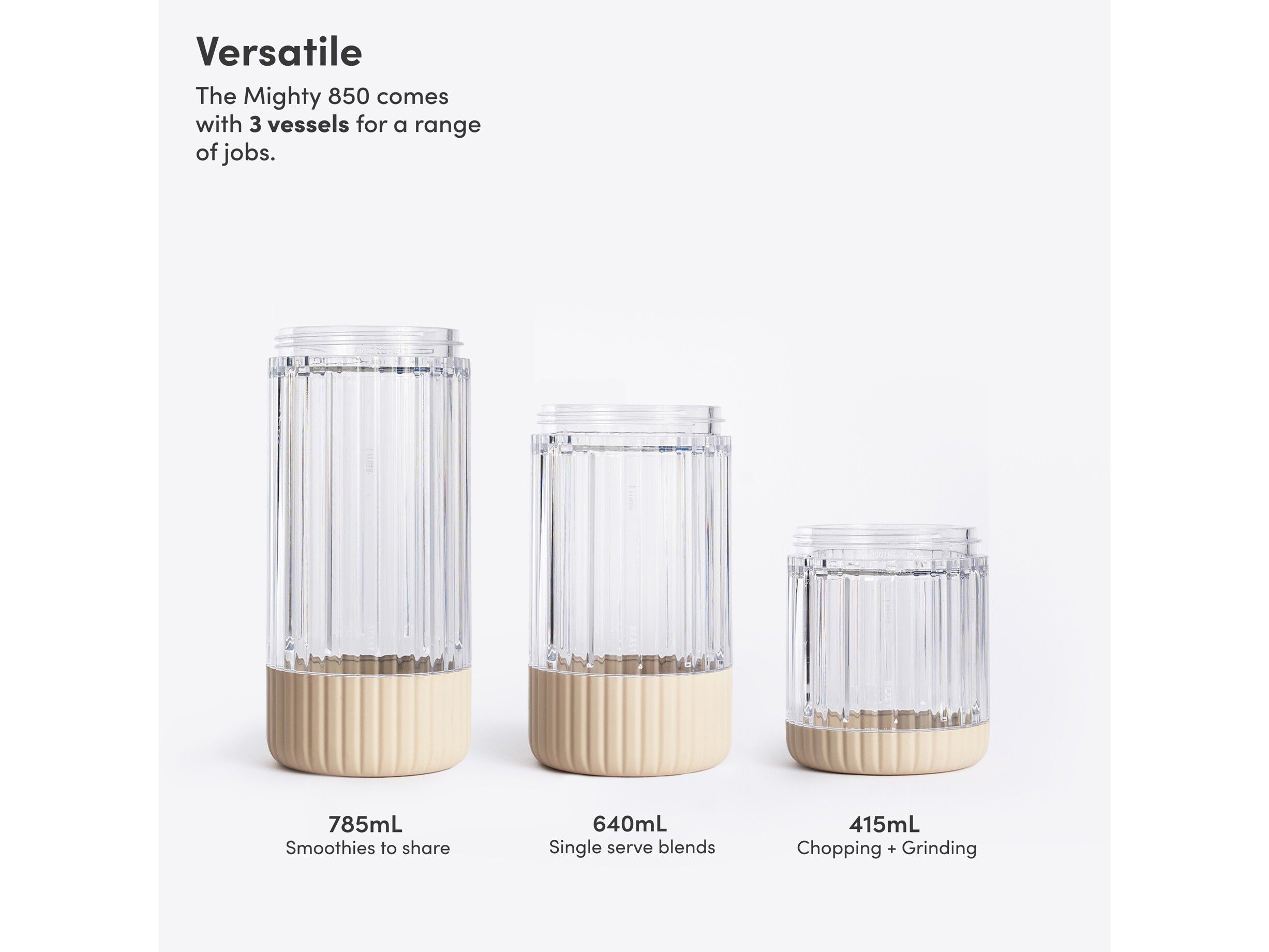 Blender Mighty Plus 850 Sand