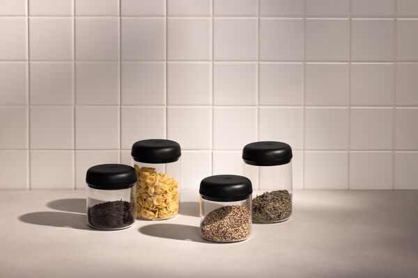 Electric Atmos Vacuum Canister Clear Glass 0. 7L