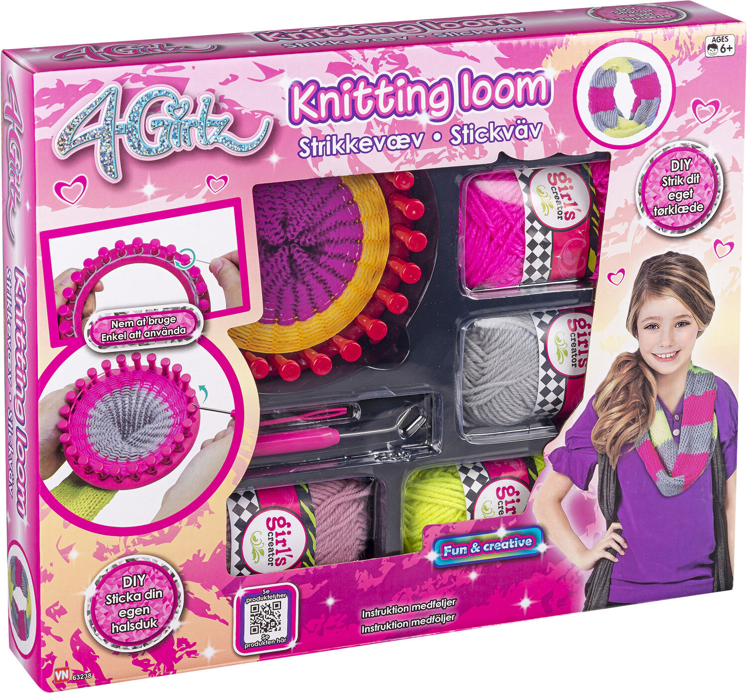 4-GIRLZ STRIKKEV&AElig;V-TBH