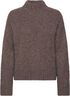 RWTulip Wool Blend LS Turtleneck Plain Pullover