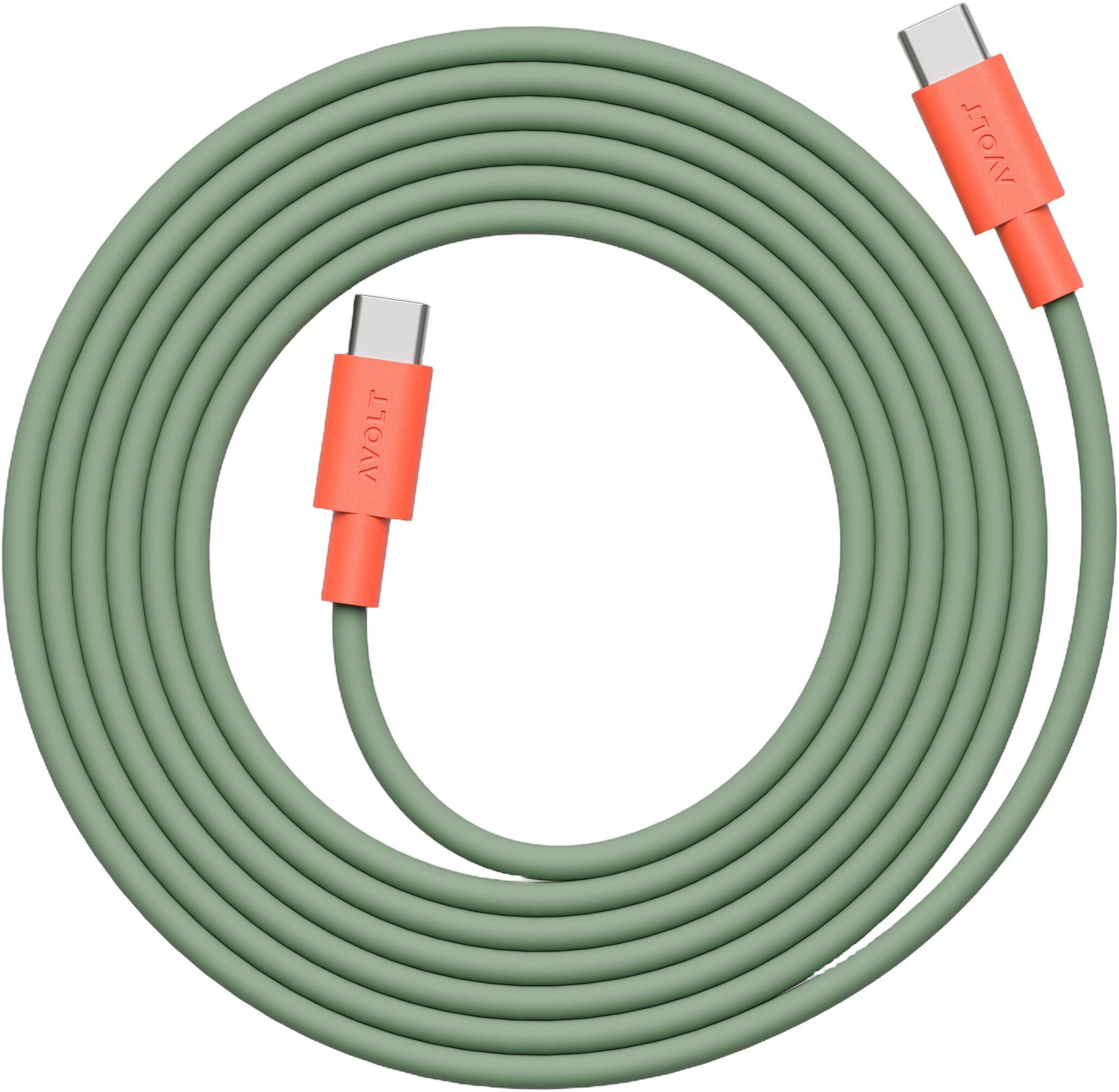 Cable 1 - USB-C to USB-C Bauhaus - Gecko Bloom