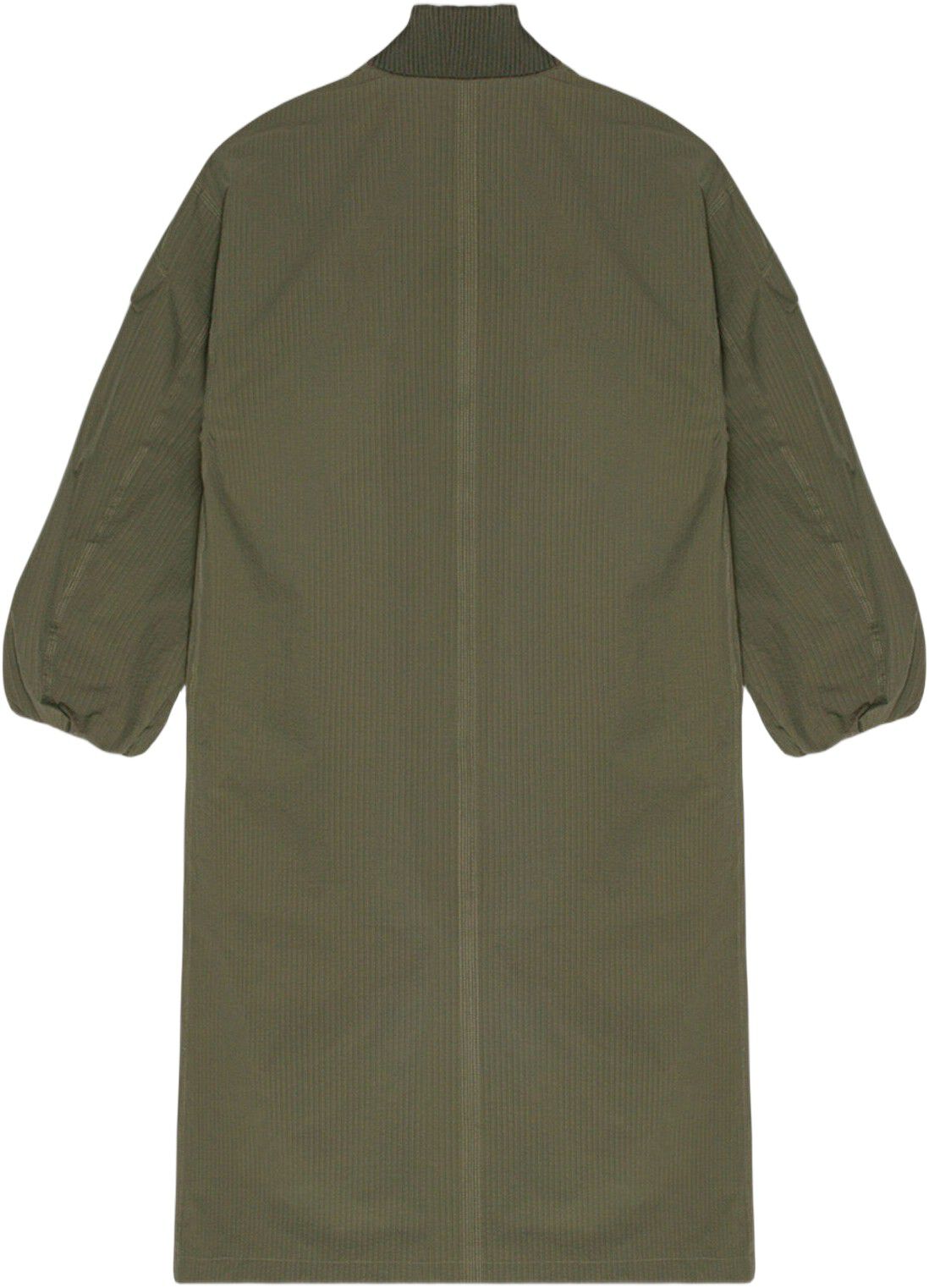 Tech Seersucker Oversized Shell Coa