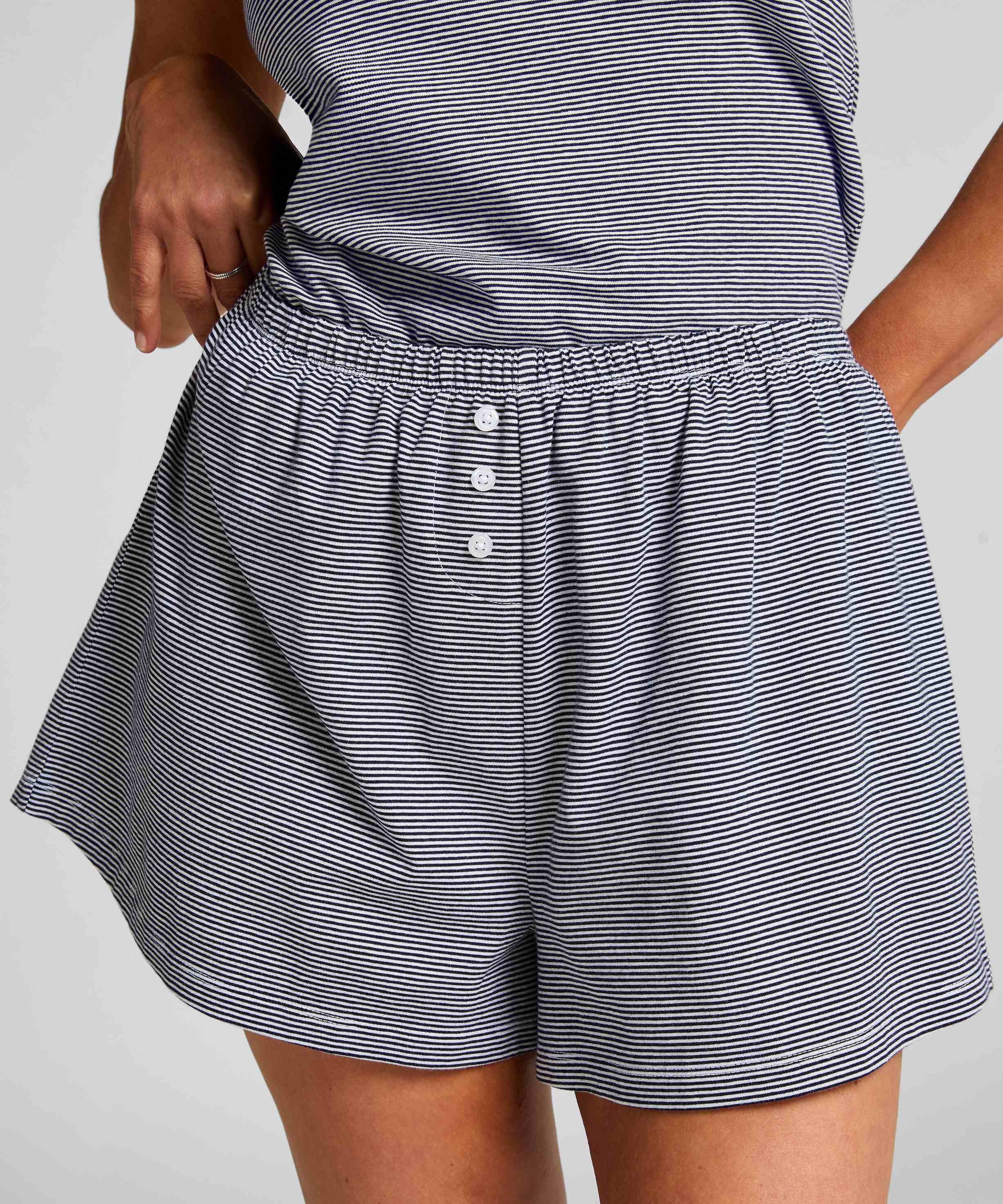 PJ SINGLET JERSEY STRIPE