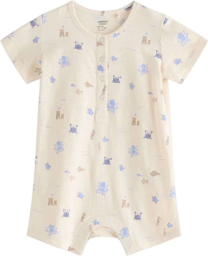 Romper jersey slub