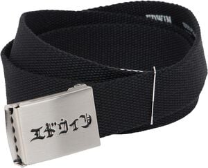 KATAKANA CLIP BELT-BLACK