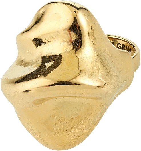 JOHNNIE ring guldbelagt