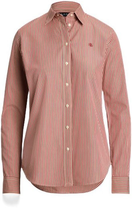 Classic Fit Striped Broadcloth Shirt