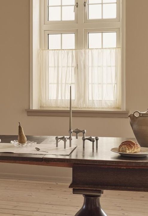 Nagel candle holder - brushed chrome