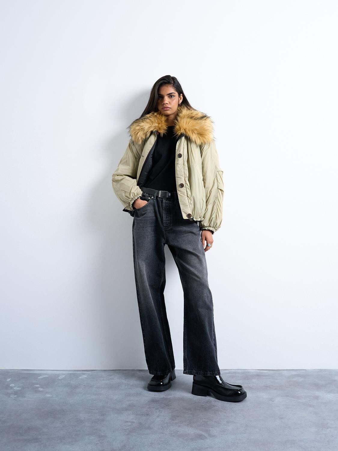 Tselly Reversible Bomber