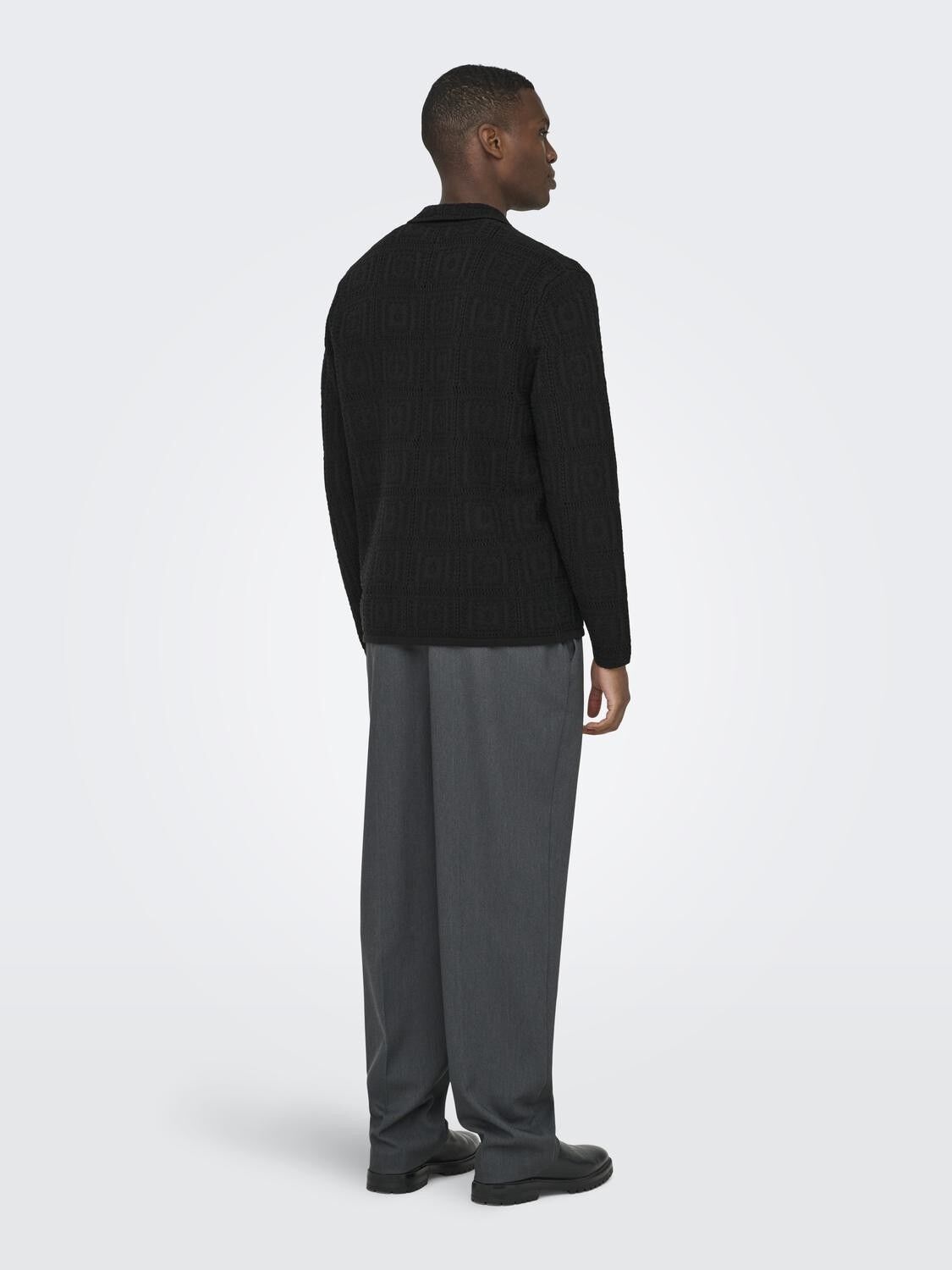 ONSBART LIFE RLX 5 LS SHIRT KNIT