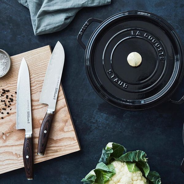 Herman Santoku kniv 180 Hollow ground