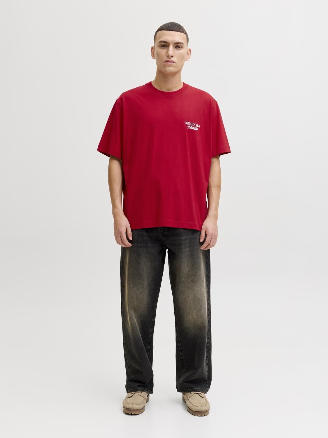 JORNORREBRO TYPO TEE SS CREW NECK N