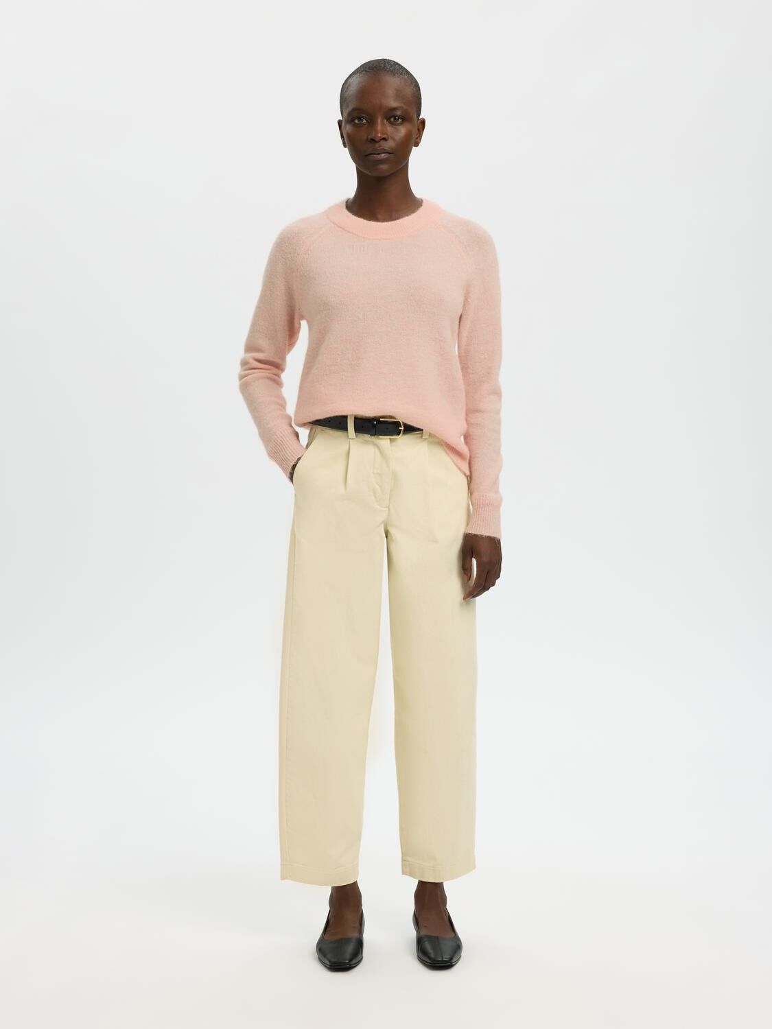 Slwlulu Ls Knit O-Neck Noos