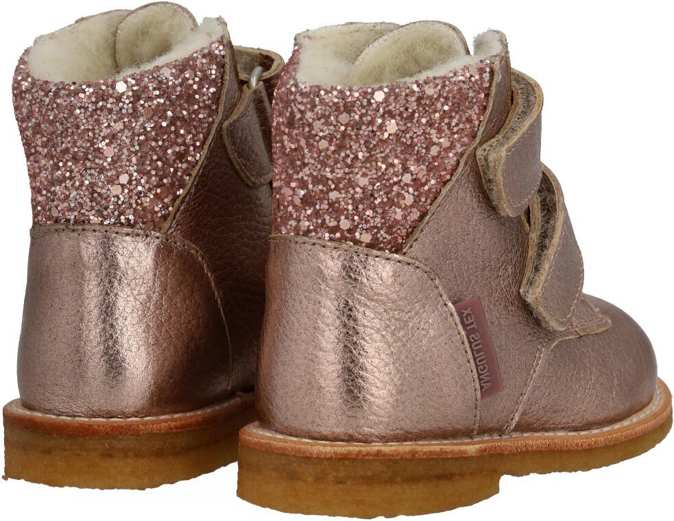 TEX-st&oslash;vle med glitter og velcroluk