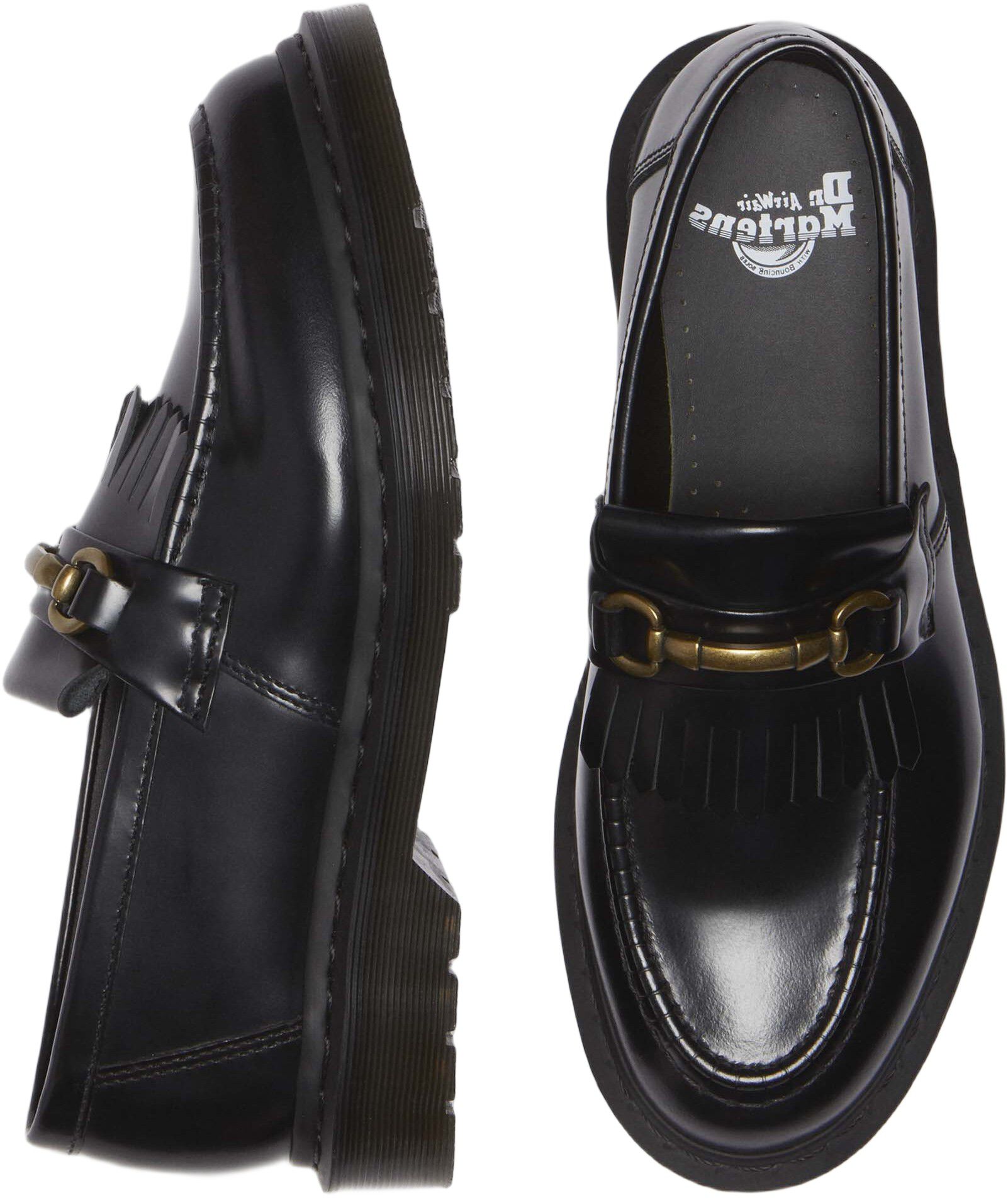 Adrian Snaffle Black Polished Smooth