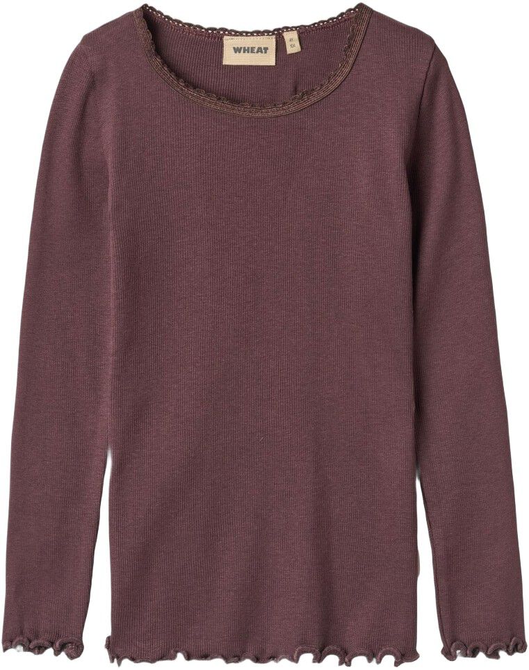 Lang&aelig;rmet Rib T-Shirt Reese