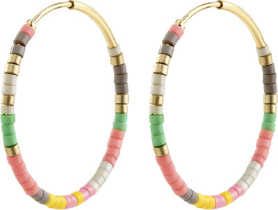 ALISON hoop earrings rose/gold-plated