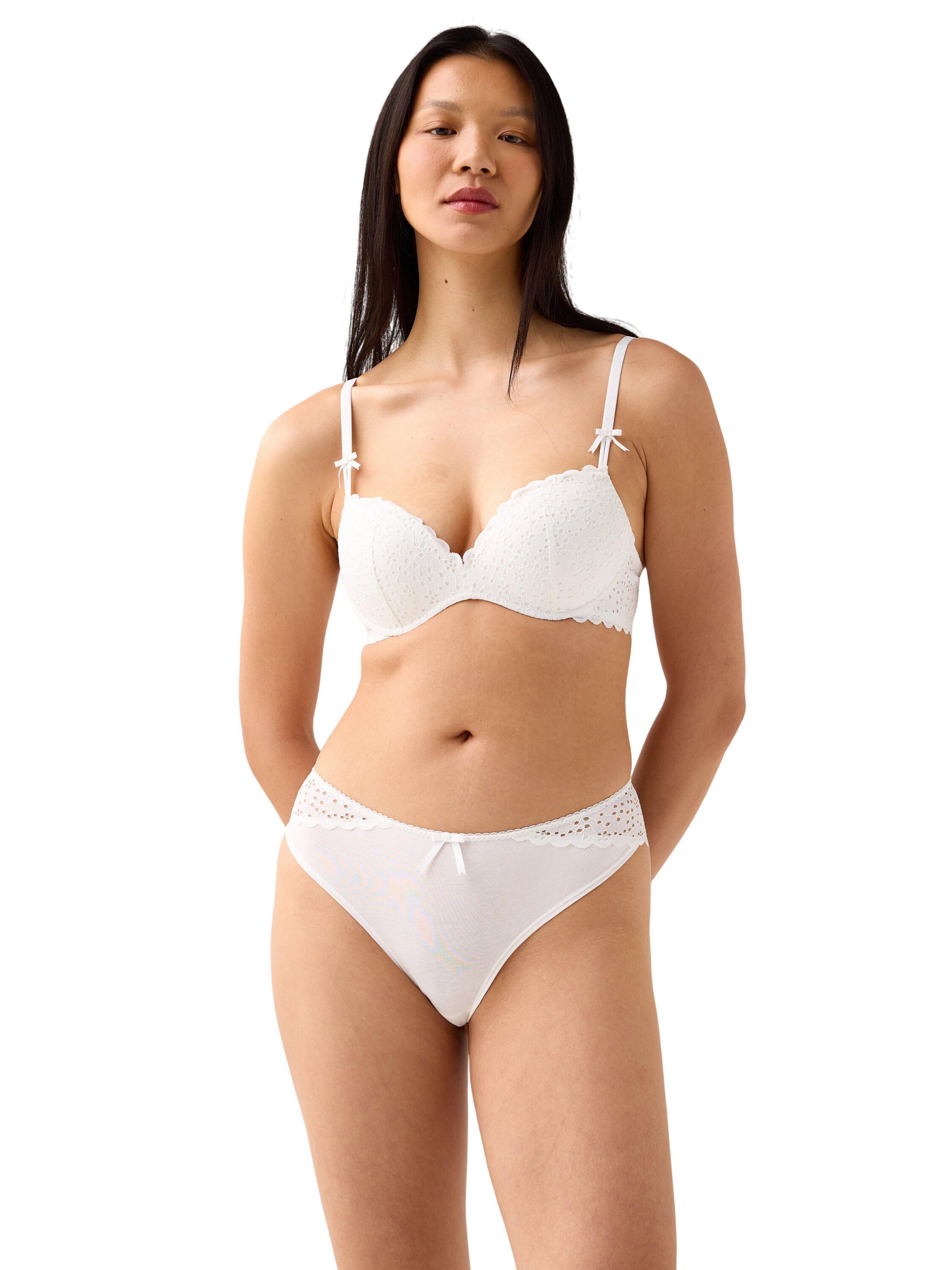 Push-up bh med broderi