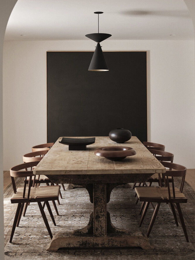 Rond Bowl, H12,5, Wood