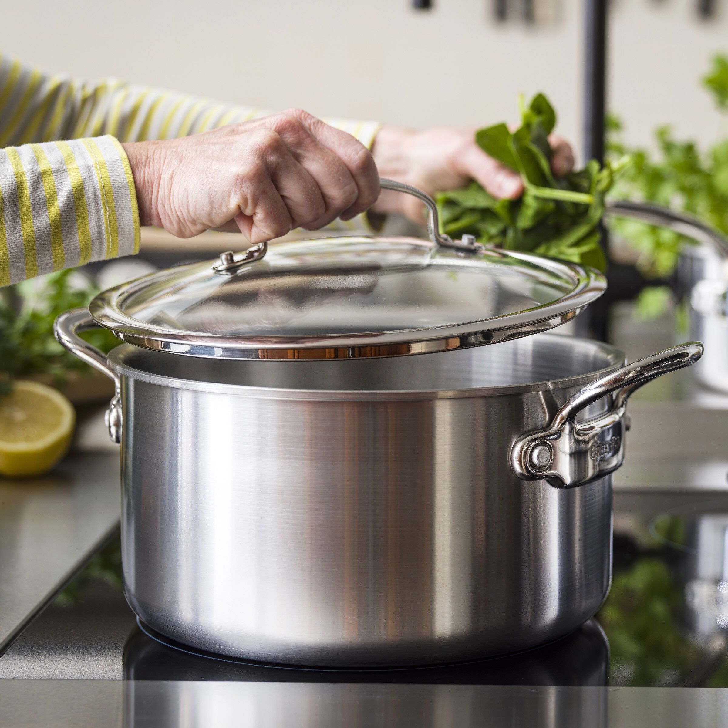 GreenPan Premiere 5PLY SS Casserole 16cm/1,5L