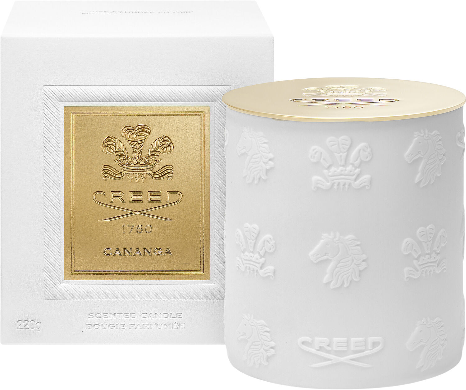 Cananga porcelain candle 220 g