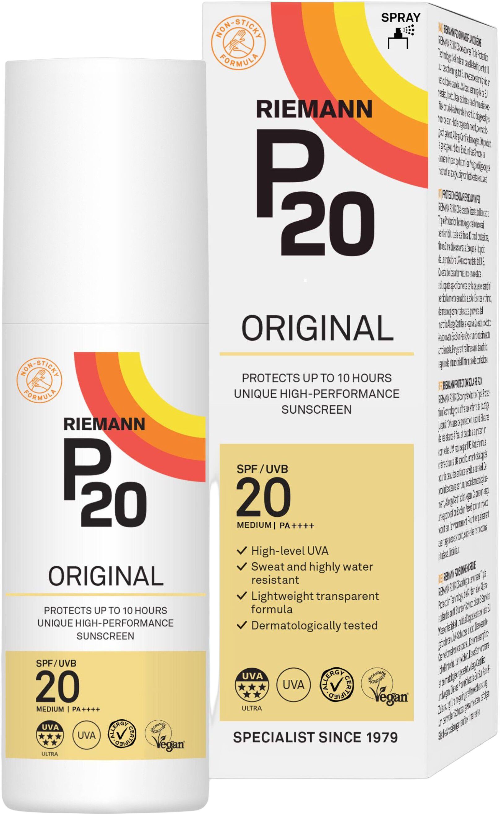 Solcreme Spray Original SPF 20