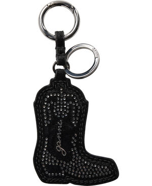Western Boot Keyring Velvet Moire