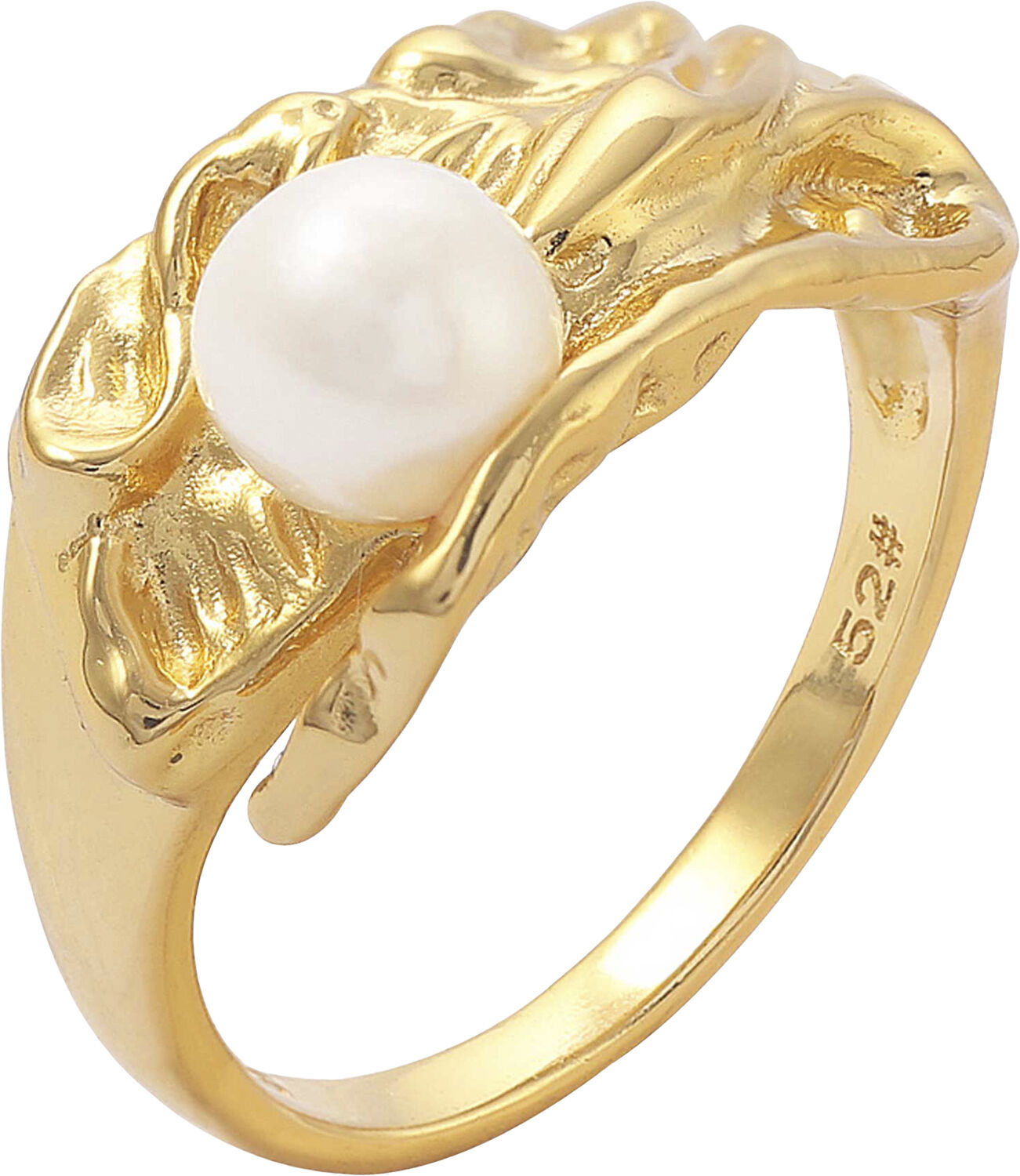 Kamma pearl ring