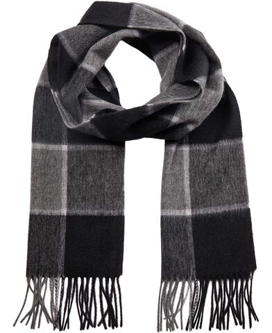 wool scarf - patterned