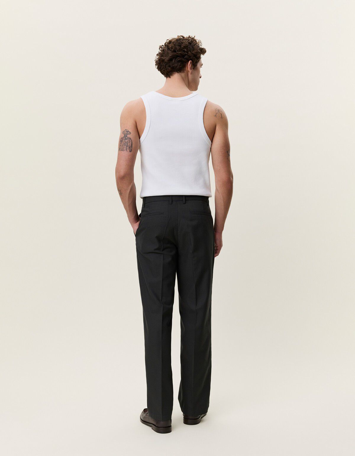 Houndstooth Slack Pants