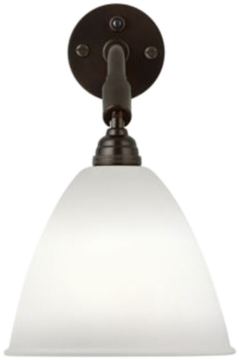 BL7 Wall Lamp - ø16 (Base: Black Brass, Shade: Bone China)