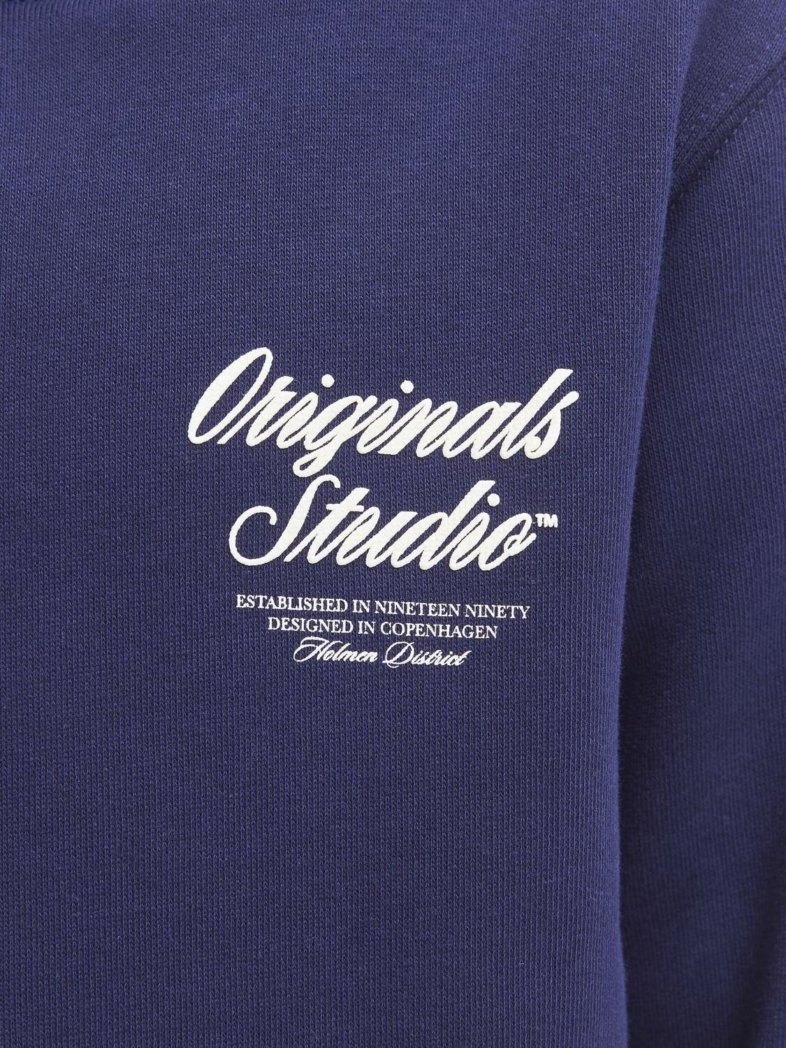 Jornorrebro Typo Back Sweat Hood Sn Jnr