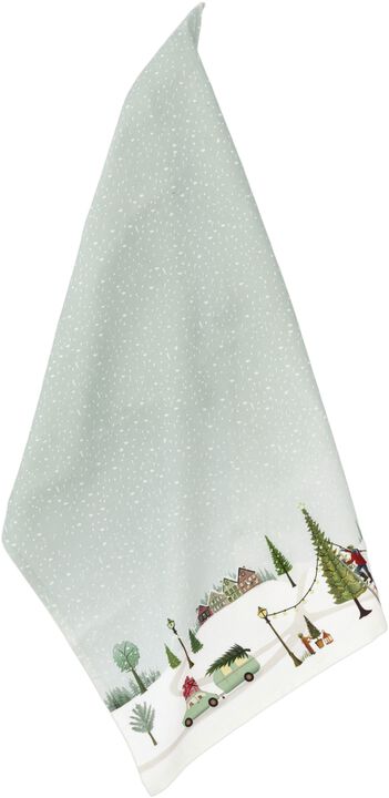 Kökshandduk Vinter 70 x 50 cm Arctic Ice