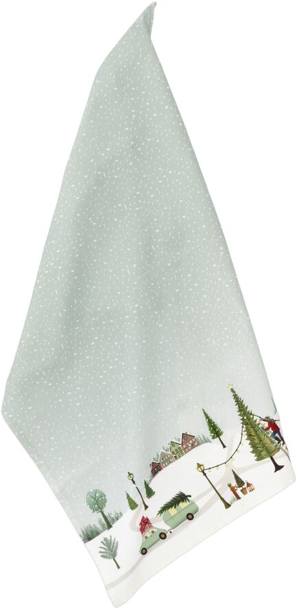 Kökshandduk Vinter 70 x 50 cm Arctic Ice