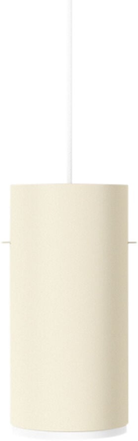 Tube Pendant, Beige, Large