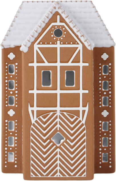 Gingerbread Lyshus stor brun