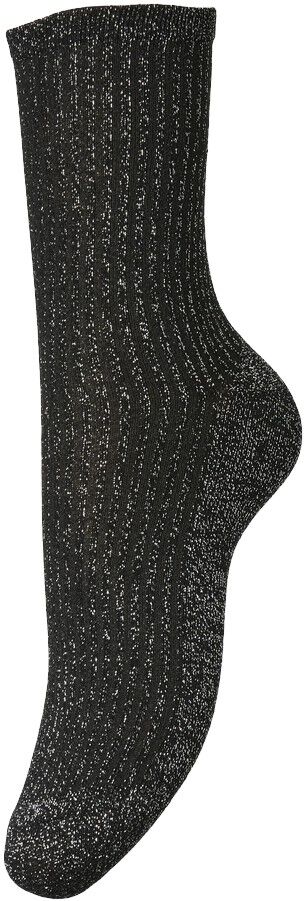 PCSEBBY GLITTER LONG STRIPE SOCK NO