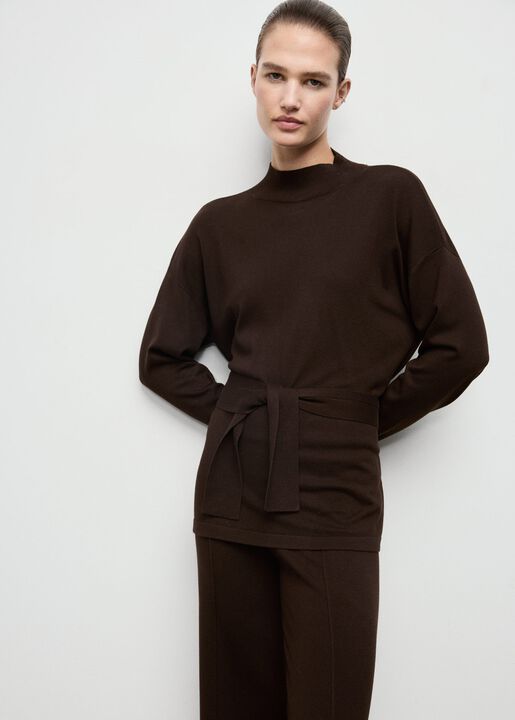 Knot detail sweater