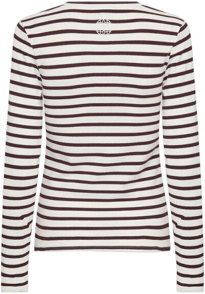 LR-NEDDIE 2 T-shirt Bordeaux