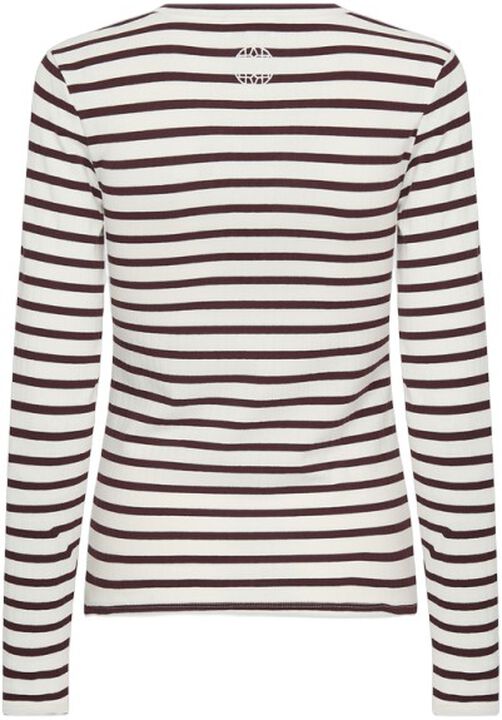 LR-NEDDIE 2 T-shirt Bordeaux
