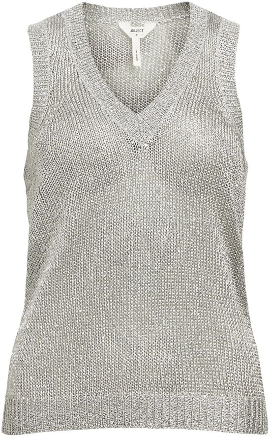 OBJGLAM KNIT RE S/L TOP 138