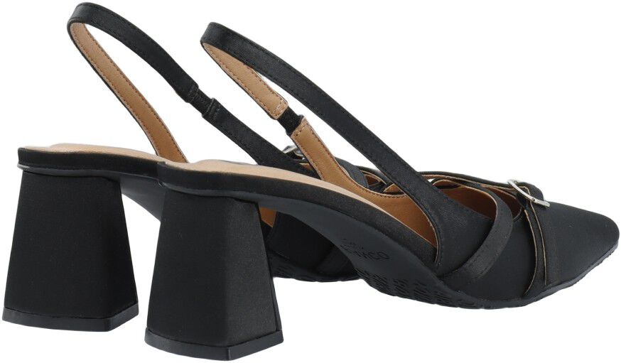 BIAMARALYN Buckle Slingback Satin