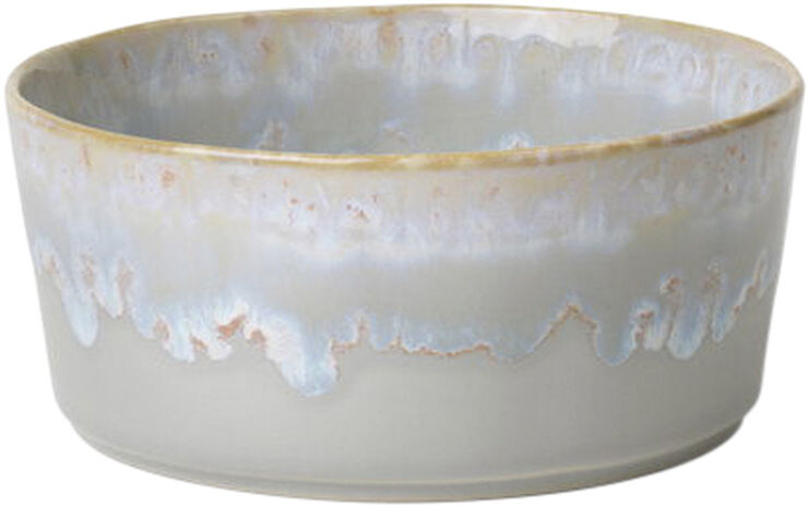 "Skål Gres 50 cl 14 x 6 cm Grå Keramikk"