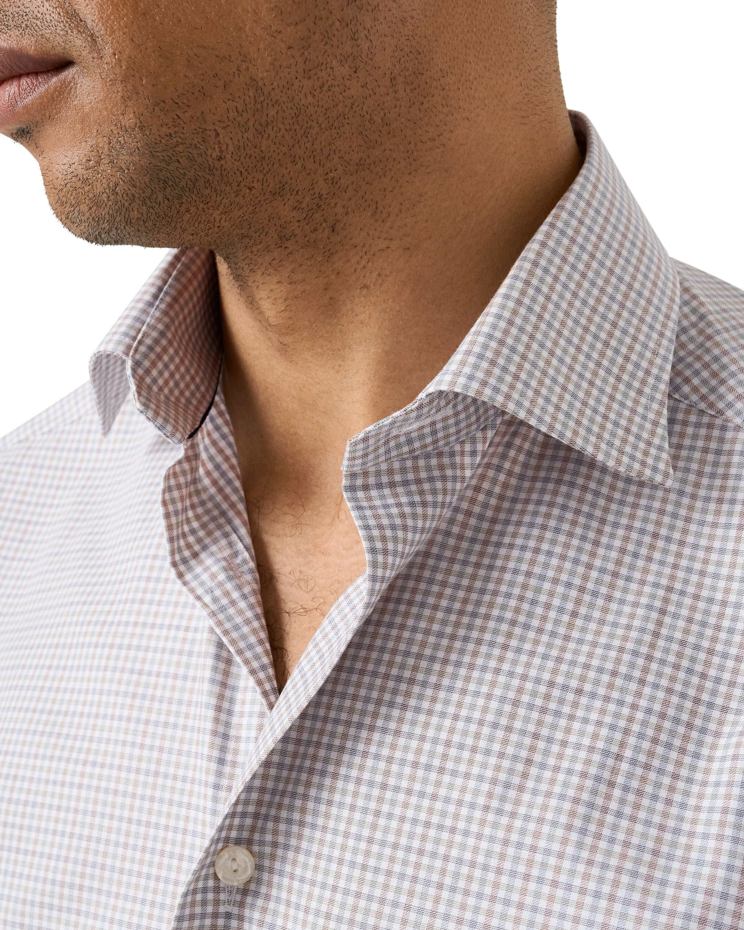 Micro Check Twill Shirt