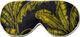 Fan Palm sleeping mask print black