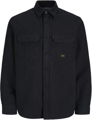JPRBLUIVY SOLID L/S OVERSHIRT SN